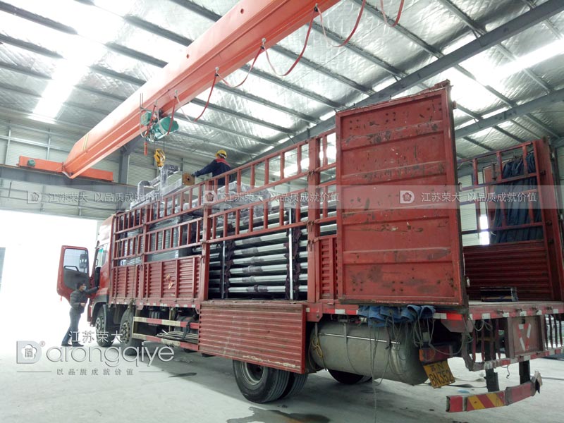 無錫公共自行車棚第二批發(fā)貨案例