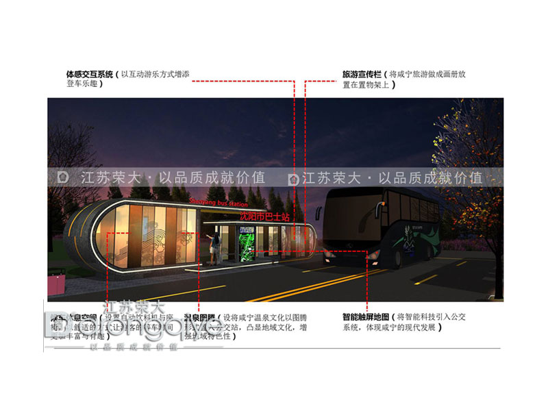 為何現在越多的客戶在選擇智能候車亭配圖一