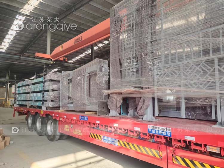 河南仿古公交候車亭發貨案例配圖一