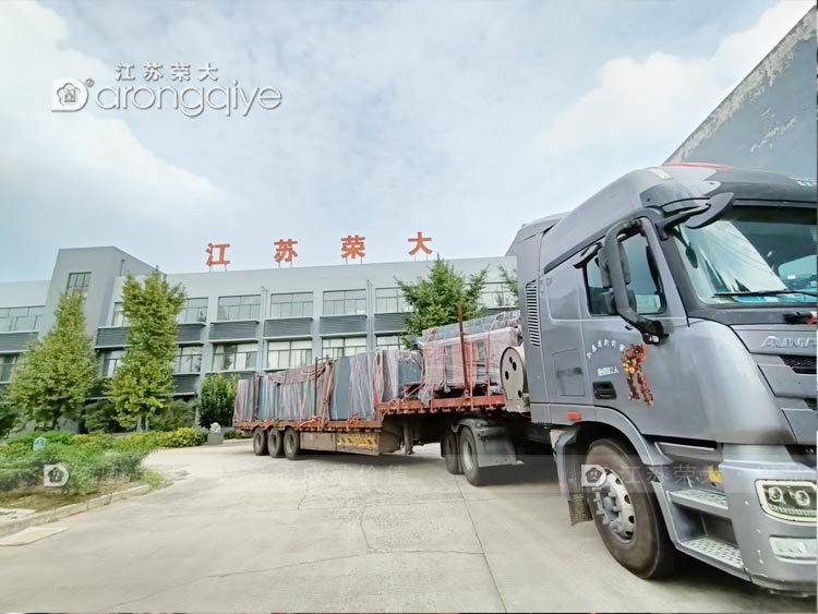 安徽智慧候車亭裝車完成